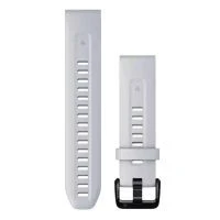 Ремешок для смарт-часов Garmin fenix 7S, 20mm QuickFit Whitestone Silicone (010-13102-03) (UA)