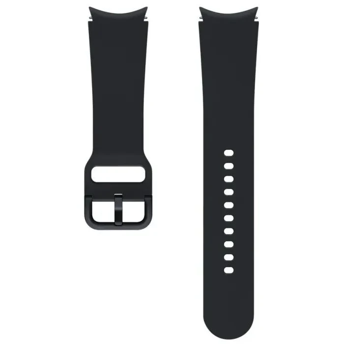 Ремінець для смарт-годинників Samsung Sport Band (20mm, M/L) Galaxy Watch 4 Black (ET-SFR87LBEGRU) (UA)