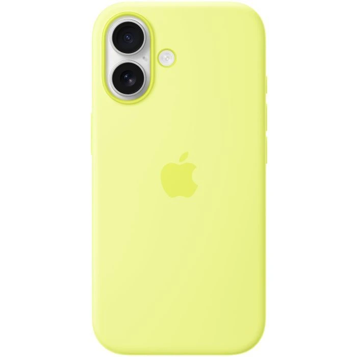 Чохол для мобільного телефону Apple Silicone iPhone 17 Neon Yellow Model A3558 (MGEV4ZM/A) (UA)