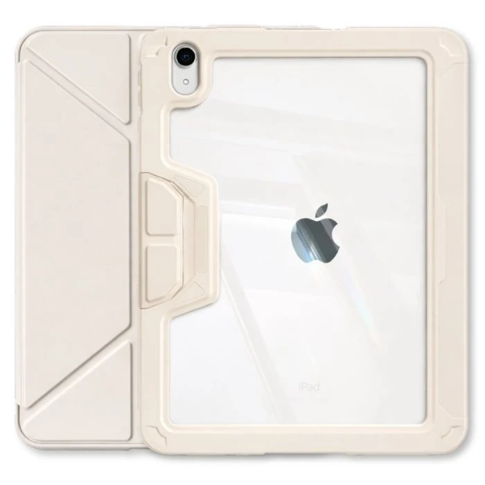 Чохол для планшета BeCover Rugged Origami Transparent Apple iPad 10.9 (2022/2024) / iPad (A16) 2025 11 Бежевий (714970) (UA)