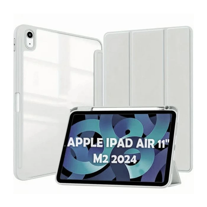 Чехол для планшета BeCover Soft Edge TPU Apple iPad Air 11 M2/M3 (2024/2025) Gray (711705) (UA)