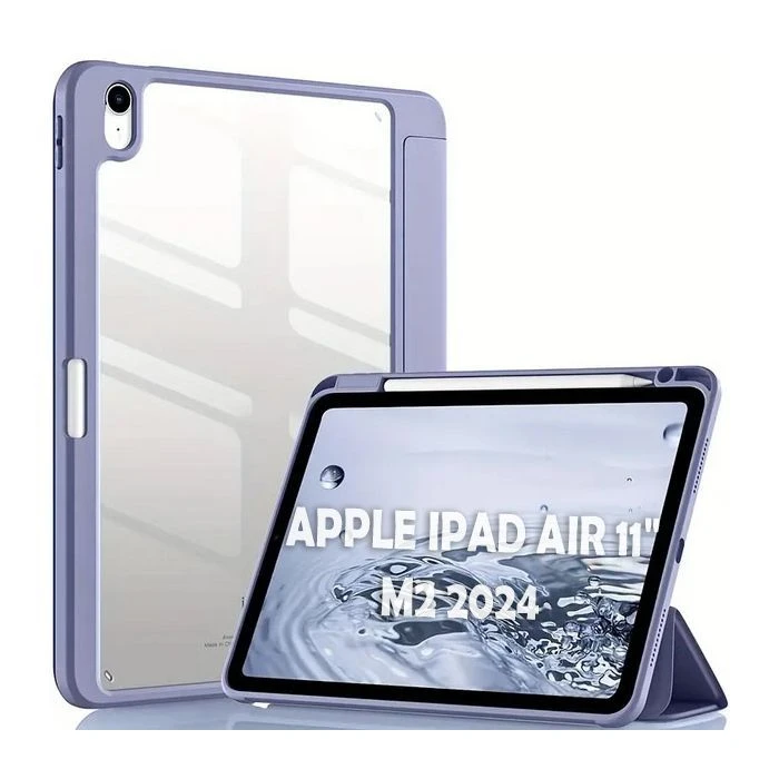 Чехол для планшета BeCover Soft Edge TPU Apple iPad Air 11 M2/M3 (2024/2025) Purple (711707) (UA)