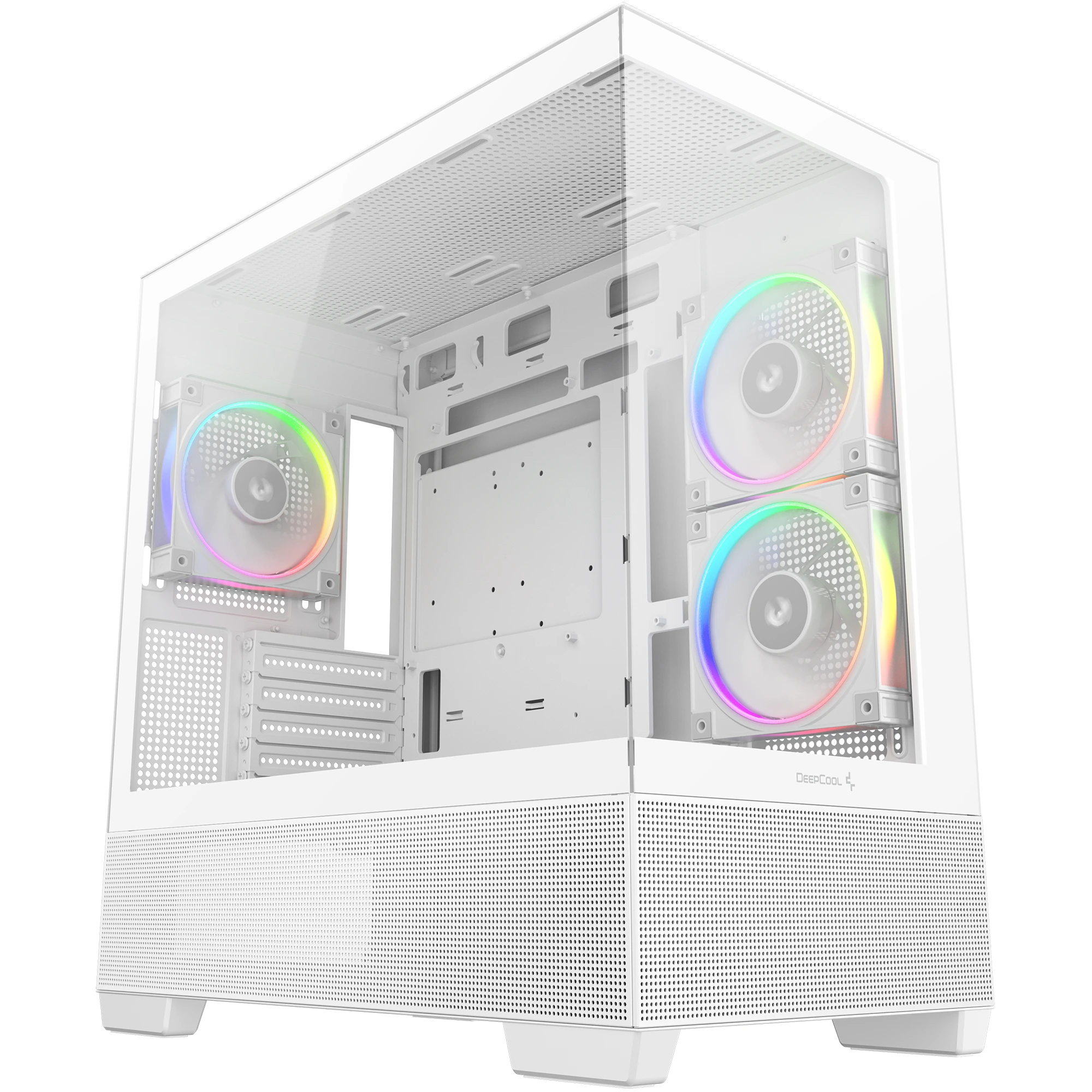 Корпус DeepCool CG380 3F White (R-CG380-WHAGM3-G) без БП (UA)