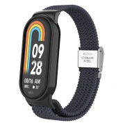 Ремінець для фітнес-браслета Armorstandart Braided Solo Loop для Xiaomi Smart Band 10/9/8 Charcoal (ARM86881) (UA)