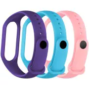 Ремешок для фитнес браслета Armorstandart комплект 3шт Xiaomi Mi Band 4/3 Crush (ARM87028) (UA)