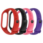 Ремешок для фитнес браслета Armorstandart комплект 4шт Xiaomi Mi Band 7/6/5 Sport (ARM87048) (UA)
