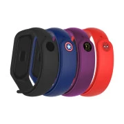 Ремінець для фітнес браслета Armorstandart комплект 4шт Xiaomi Mi Band 7/6/5 Superhero Edition 2 (ARM77060) (UA)
