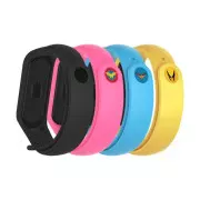 Ремінець для фітнес браслета Armorstandart комплект 4шт Xiaomi Mi Band 7/6/5 Superhero Edition 3 (ARM77061) (UA)