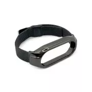 Ремешок для фитнес браслета BeCover Metal для Xiaomi Mi Smart Band 9 Black (711978) (UA)