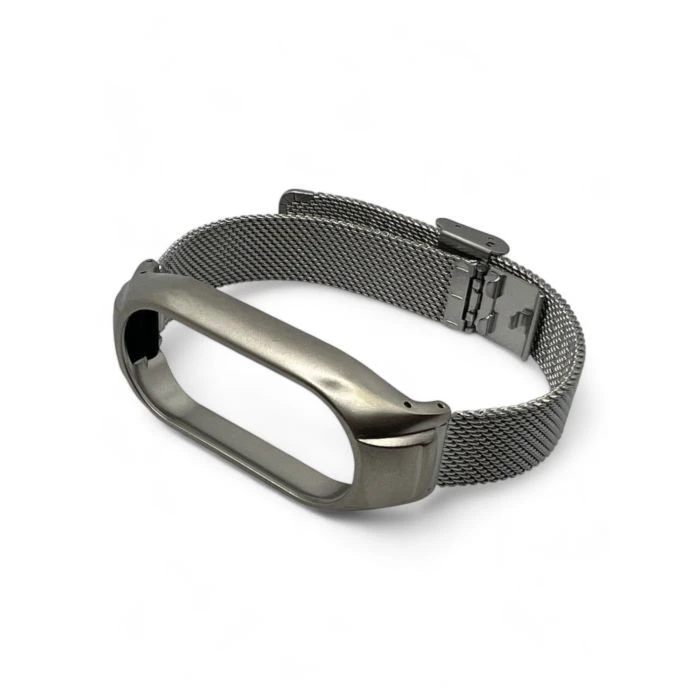 Ремінець для фітнес браслета BeCover Metal для Xiaomi Mi Smart Band 9 Silver (711979) (UA)