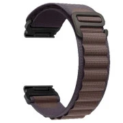 Ремінець для смарт-годинників Armorstandart AlpinaStyle для Garmin 20 mm Indigo (ARM85688) (UA)