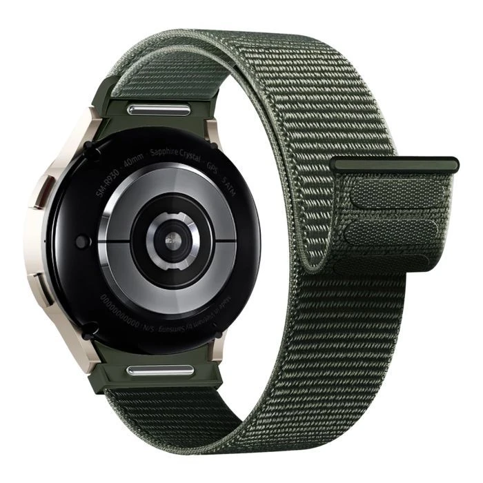 Ремешок для смарт-часов Armorstandart Nylon Band для Samsung Galaxy Watch 7 / FE / 6 / 6 Classic / 5 / 5 Pro / 4 / 4 Classic Khaki (ARM86850) (UA)