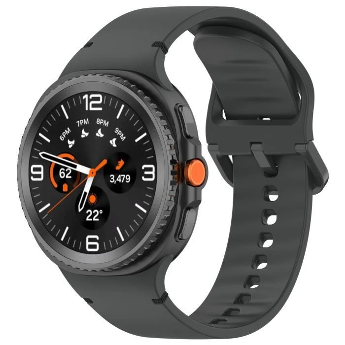 Ремінець для смарт-годинників Armorstandart Samsung Galaxy Watch 8 / 8 Classic (22x132 мм) Темно-сірий (ARM86869) (UA)