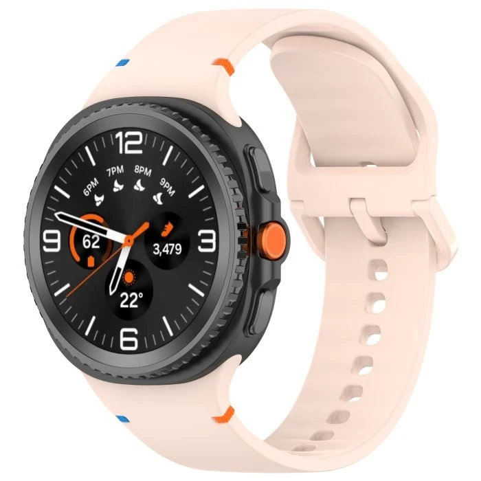 Ремінець для смарт-годинників Armorstandart Samsung Galaxy Watch 8 / 8 Classic (22x132 mm) Світло-рожевий (ARM86874) (UA)