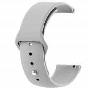 Ремінець для смарт-годинників Armorstandart Silicone Watch Strap 20mm Light Grey (ARM60517) (UA)