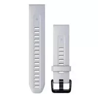 Ремінець для смарт-годинників Garmin fenix 7S, 20mm QuickFit Whitestone Silicone (010-13102-03) (UA)
