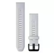 Ремінець для смарт-годинників Garmin fenix 7S, 20mm QuickFit Whitestone Silicone (010-13102-03) (UA)