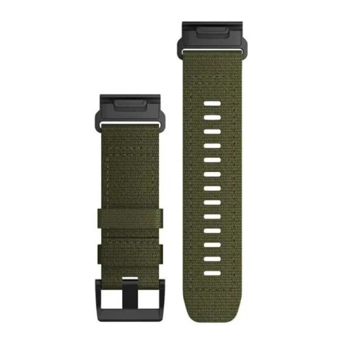 Ремешок для смарт-часов Garmin Tactix 7, 26mm QuickFit, Ranger Green Nylon (010-13010-10) (UA)