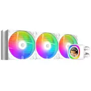 Система водяного охлаждения ID-Cooling FX360 LCD White (UA)