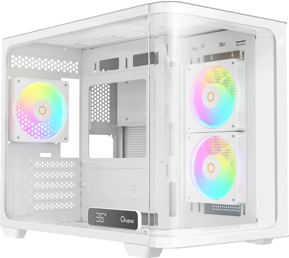 Корпус OCYPUS IOTA C50 WH CURVE ARGB DIGITAL (IOTA-C50-WHD300CD-GL) (UA)