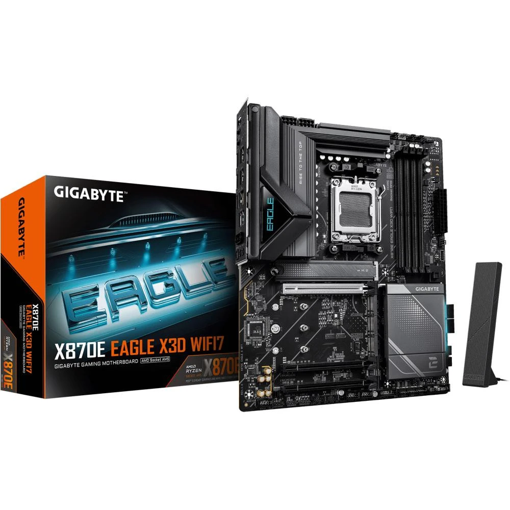 Материнська плата GIGABYTE X870E EAGLE X3D WIFI7 (UA)