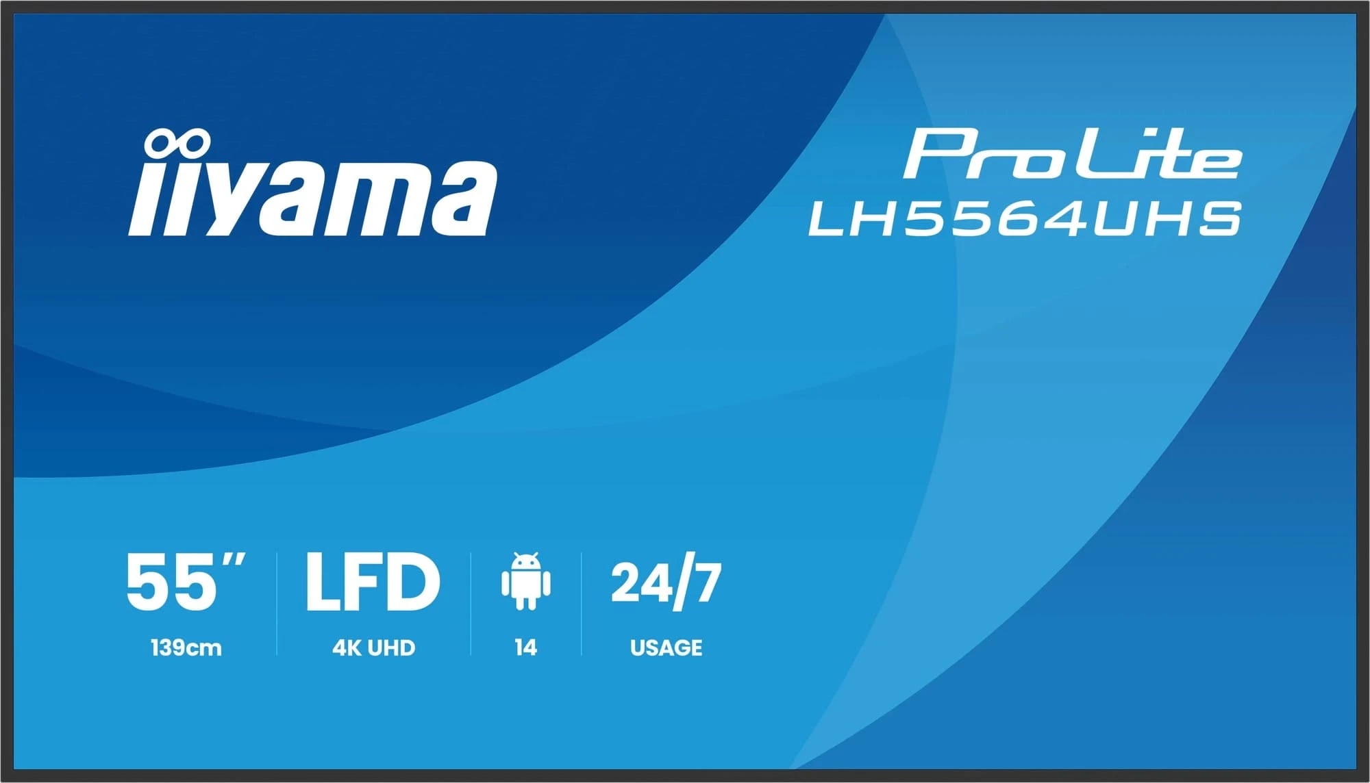 Презентационный дисплеи Iiyama ProLite LH5564UHS-B1AG 55  (UA)