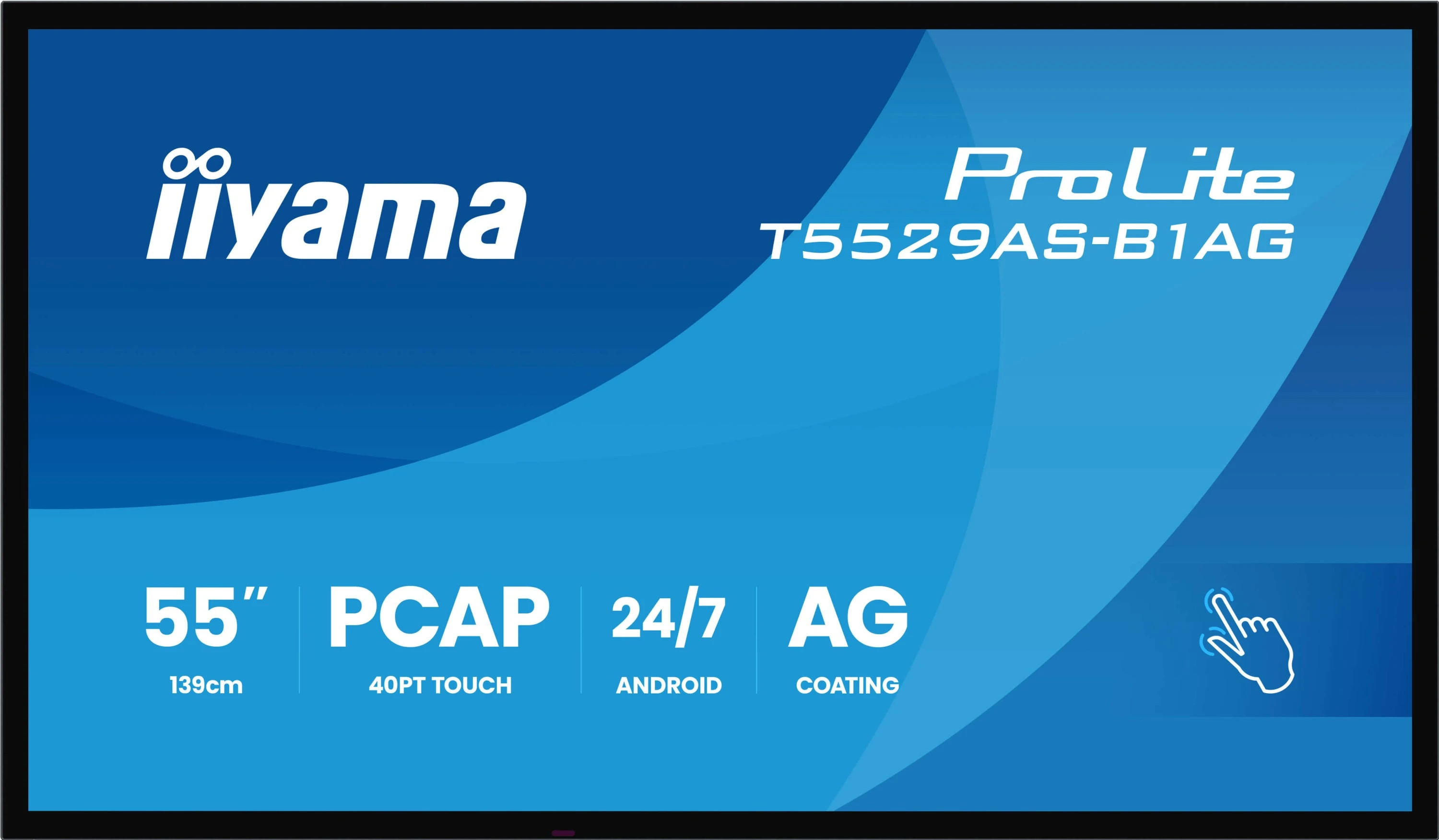 Презентационный дисплеи Iiyama ProLite T5529AS-B1AG 54.6  (UA)
