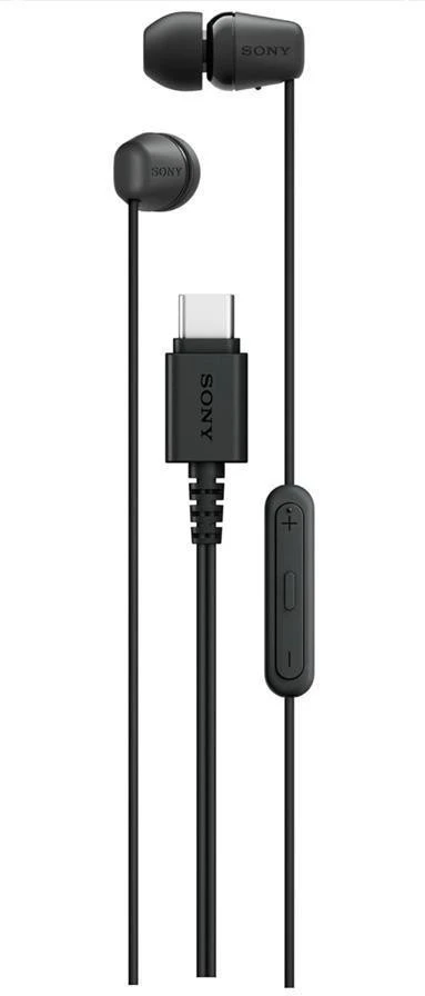 Наушники с микрофоном Sony IER-EX15C Black (IEREX15CB.E) (UA)