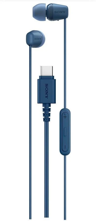 Наушники с микрофоном Sony IER-EX15C Blue (IEREX15CL.E) (UA)