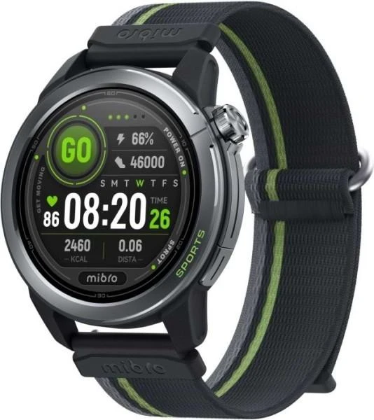 Смарт-часы Mibro GS Active2 Dark Gray (XPAW024D) (UA)