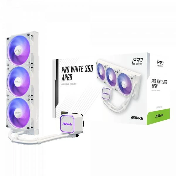 Водяне охолодження ASRock Pro White 360 ARGB (UA)
