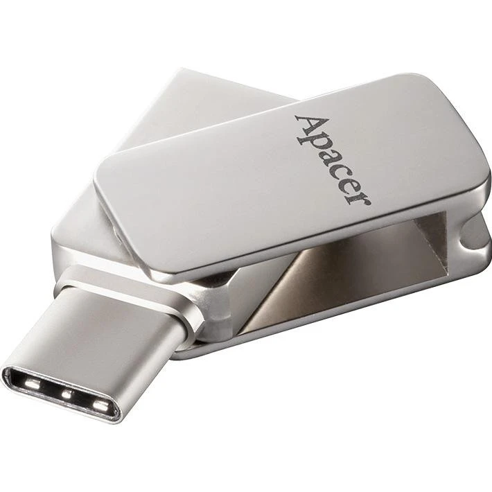 Флеш память Apacer 128 GB AH181 Silver (AP128GAH181S-1) (UA)