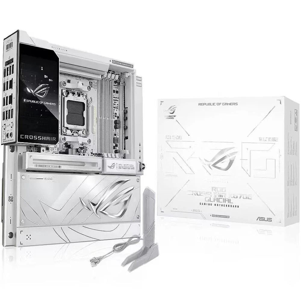 Материнская плата ASUS ROG CROSSHAIR X870E GLACIAL (90MB1NQ0-M0EAY0) (UA)