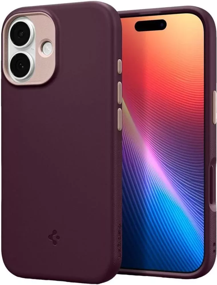 Чехол для смартфона Spigen iPhone 17 Nano Pop MagFit, Burgundy Bean (ACS10365) (UA)