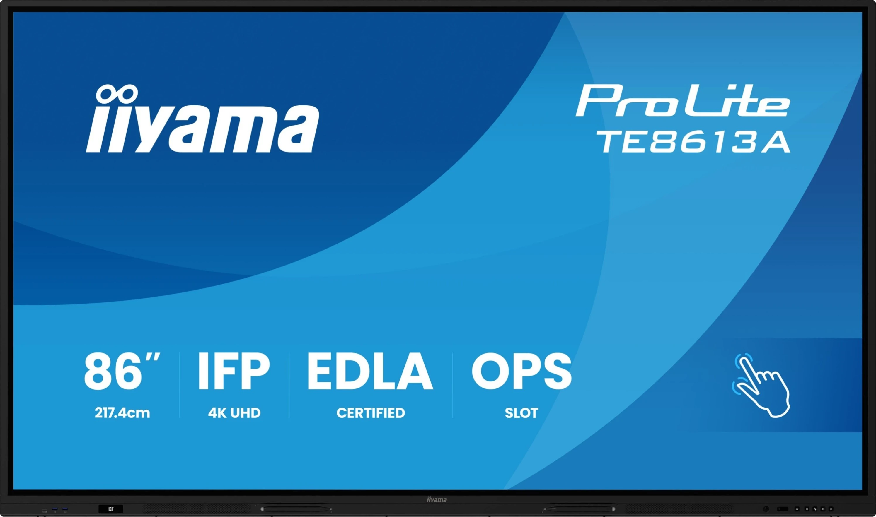 Презентационный дисплеи Iiyama ProLite TE8613A-B1AG 85.6 
