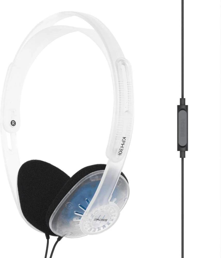 Наушники с микрофоном Koss KPH30i Clear (196742.101) (UA)