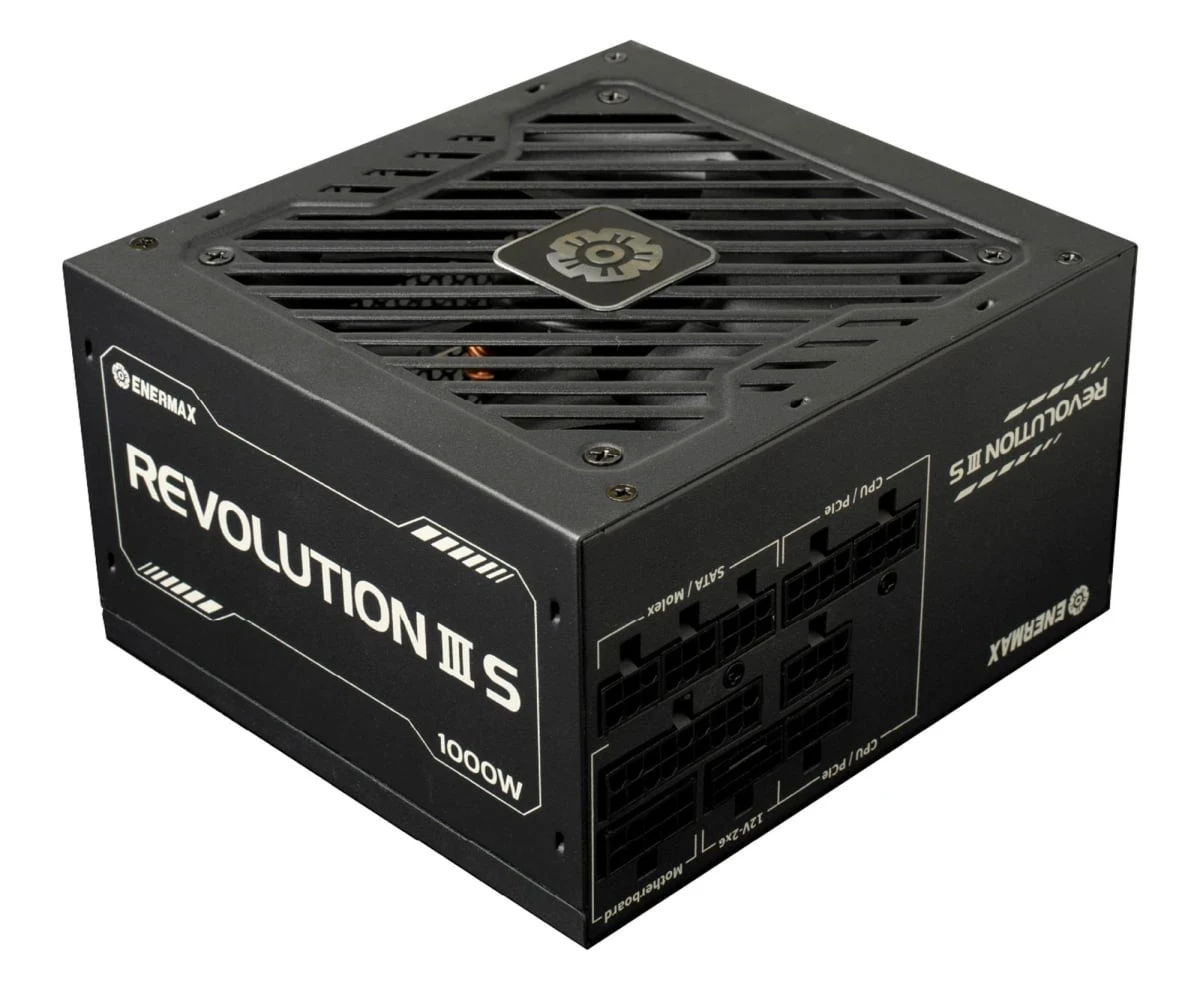 Блок живлення Enermax Revolution III S 1000W 80 Plus Platinum (ERV1000P-AHP) EU