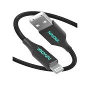 Кабель Lightning iRONN Type-A to Lightning 1.8m Black (AL12BN-L)