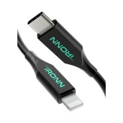 Кабель Lightning iRONN Type-C to Lightning 1.8m Black (CL20BT-L)
