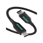 Кабель USB Type-C iRONN Type-C to Type-C 1.8m Black (CC20BN-L)