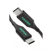 Кабель USB Type-C iRONN Type-C to Type-C 1.8m Black (CC20BT-L)