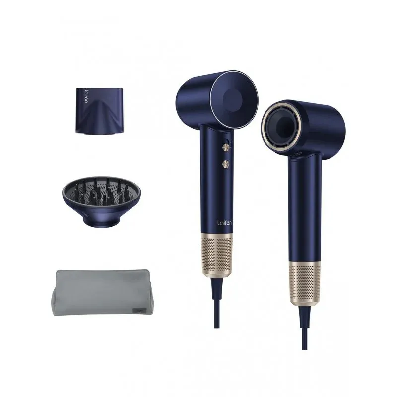 Фен Laifen Swift Premium Golden Blue (2 насадки + сумка) (LF03-PBG-EU) (UA)