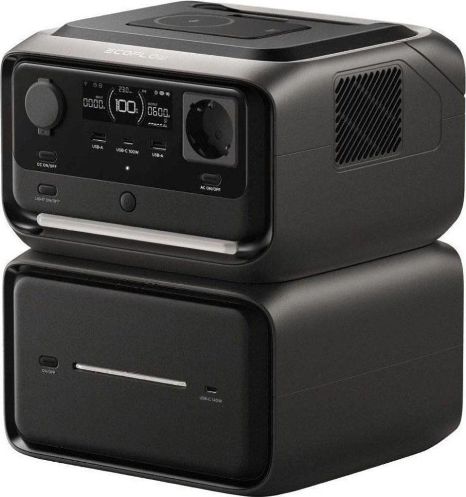 Зарядна станція EcoFlow RIVER 3 Max Plus Wireless (EFRIVER3MP-Wireless-EU-CBOX)