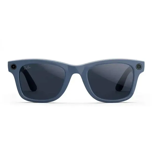 Ray-Ban Meta Wayfarer Gen 2 Shiny Cosmic Blue/Clear Sapphire (RW4012 6628/MF 53-23)