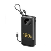 Dudao K13Pro 20000mAh 22,5W PD, QC, with built-in USB-C/Lightning cables (6977196680276) (UA)