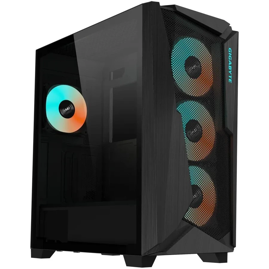 Корпус Gigabyte C301 Glass V2 Black без БП (C301G V2) (UA)