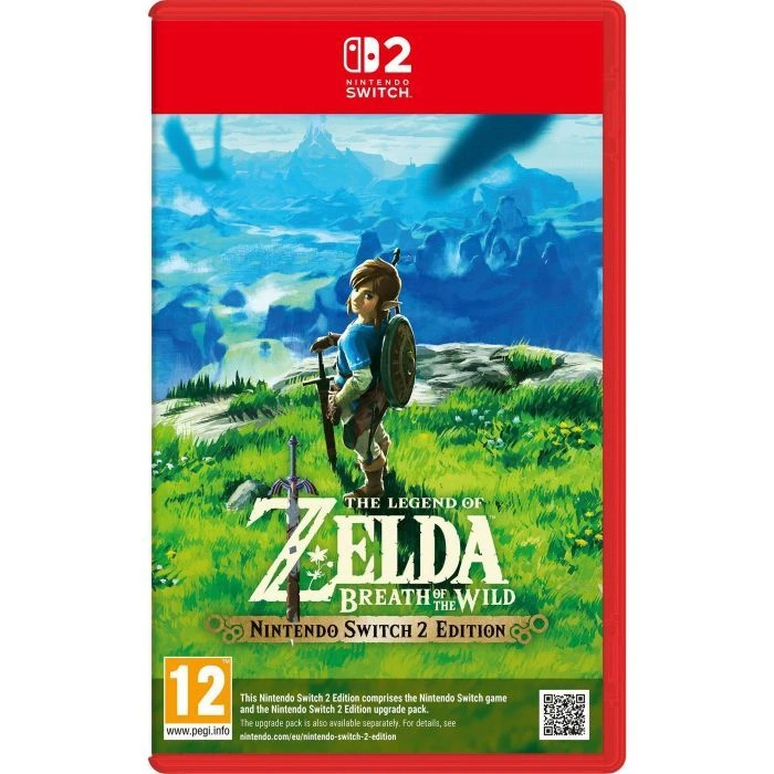 Игра Игра Nintendo Legend of Zelda Breath of the Wild, картридж (Switch 2) (0045496312664) (UA)