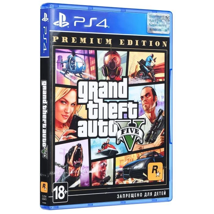 Гра Гра Sony Grand Theft Auto V Premium Edition, BD диск (5026555424271) (UA)