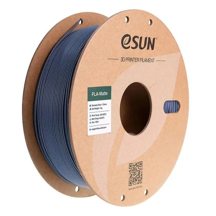 Пластик для 3D-принтера eSUN ePLA-Matte, 1,75мм, 1кг, темно-сірий (ePLA-Matte-P175DH1) (UA)