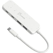 USB-хаб J5create 2 USB-A/2 USB-С White (JCH342EW-N) (UA)